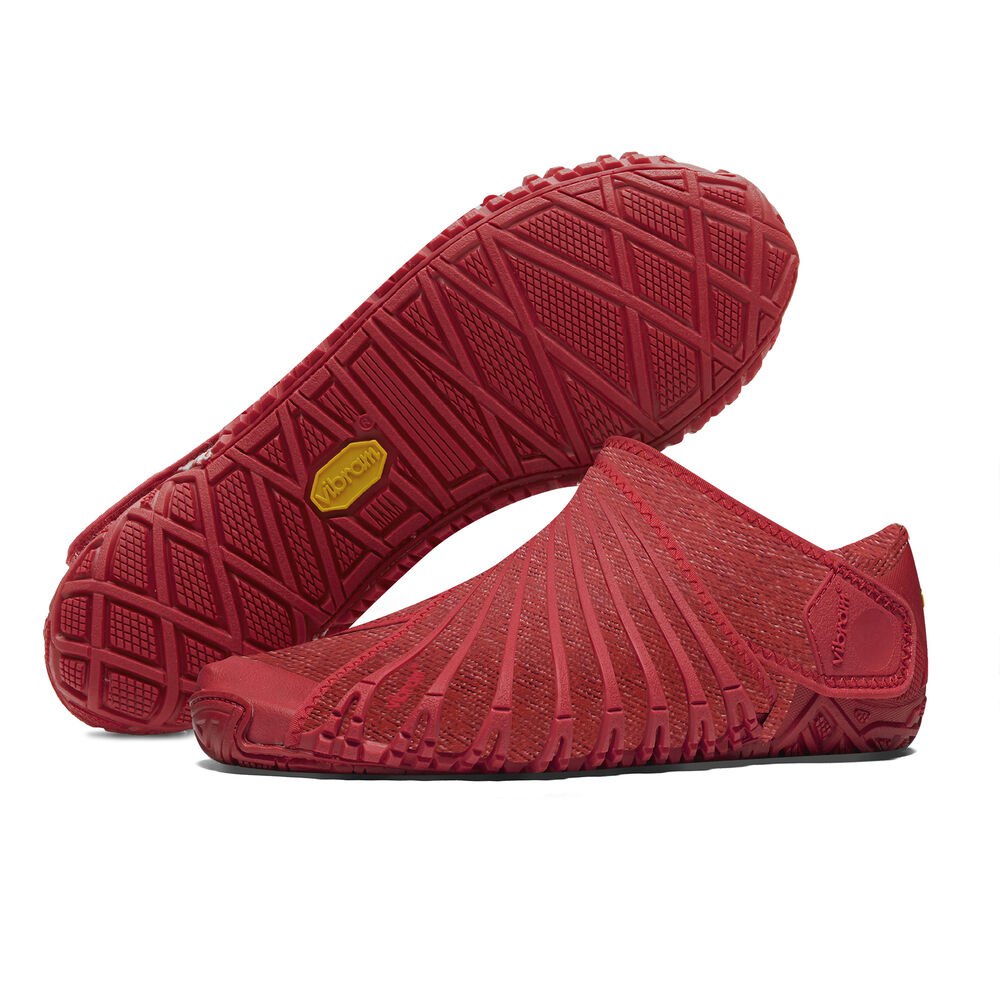 Vibram Furoshiki Womens Low - Shoes Red - XPK057249